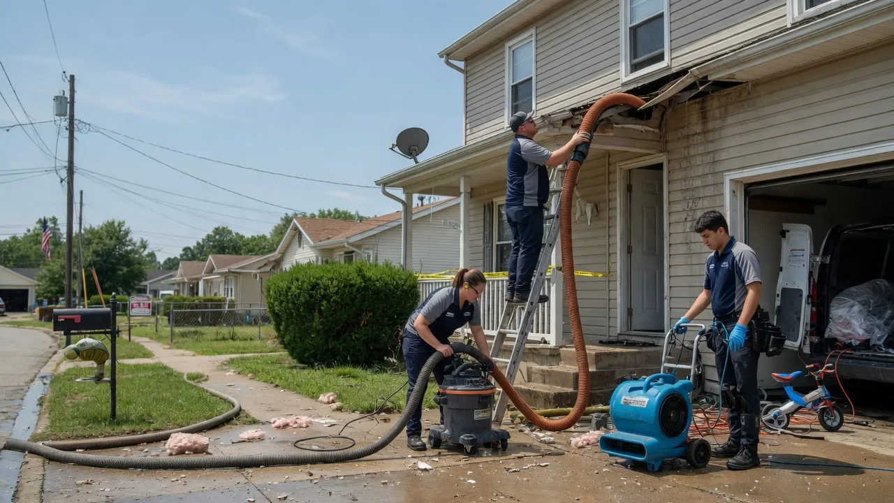 Water Damage Restoration in Carrier Mills, IL near me